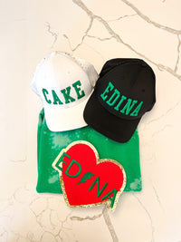 Edina Heart Iron-on Patch