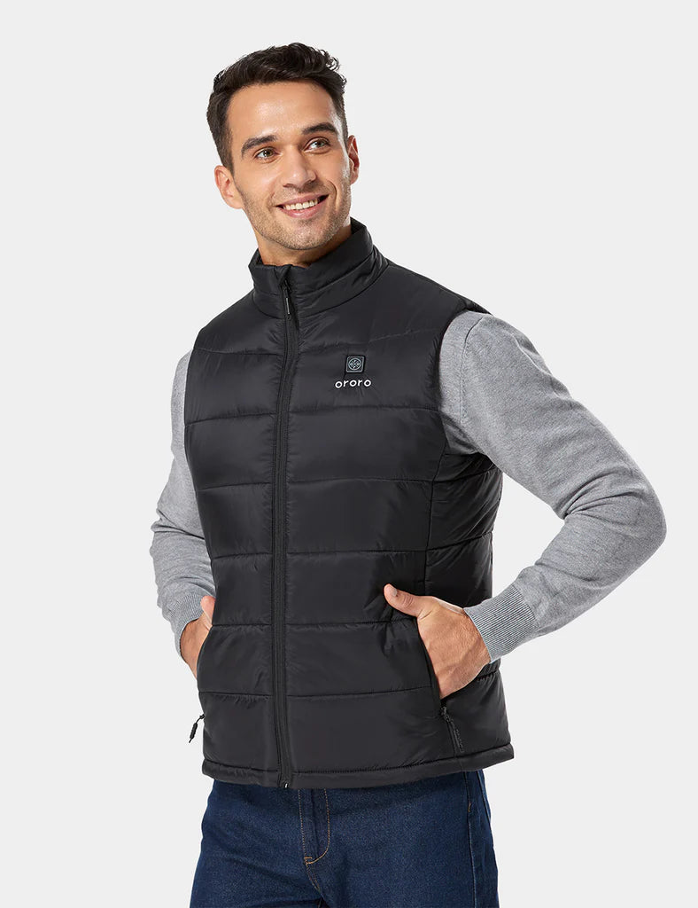 ORORO MEN'S CLASSIC HEATED VEST