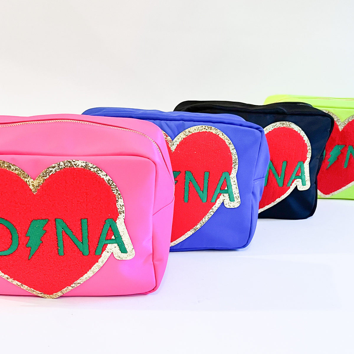 Edina Patch Large Cosmetic Bag