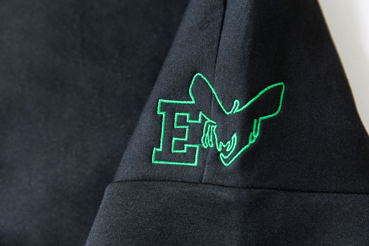 LUXBREAK OVERSIZED HOODIE |  Embroidered Hornet Logo