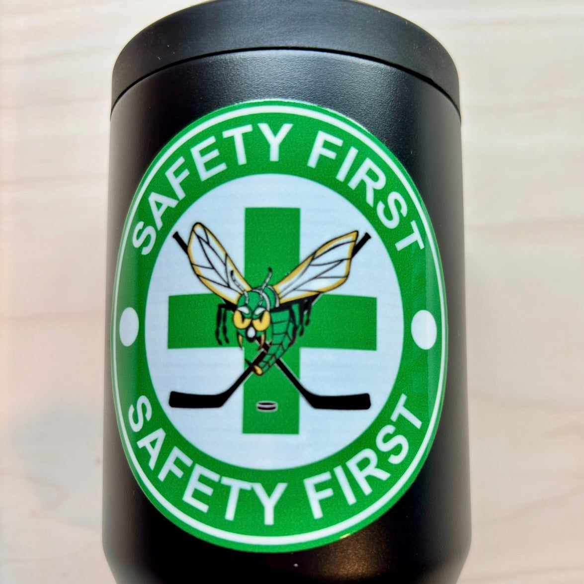 Safety First Koozie