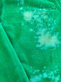 Edina Green Bleached Sweatshirt