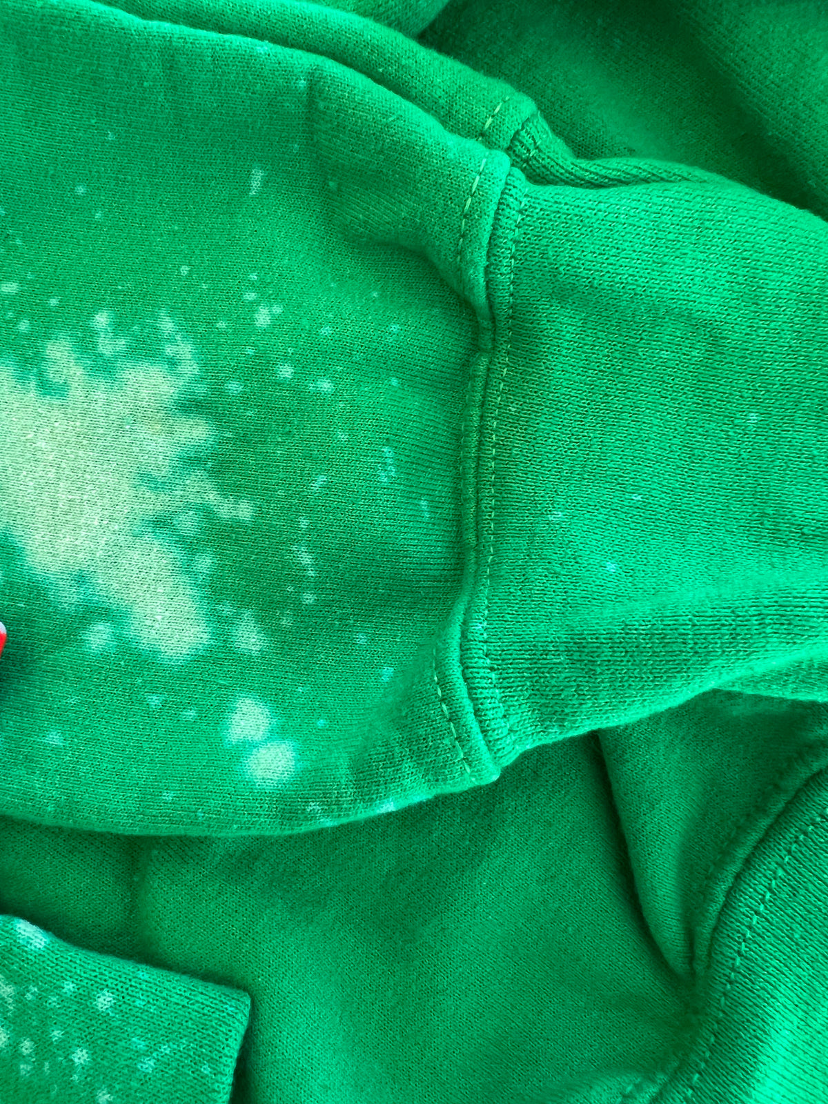 Edina Green Bleached Sweatshirt