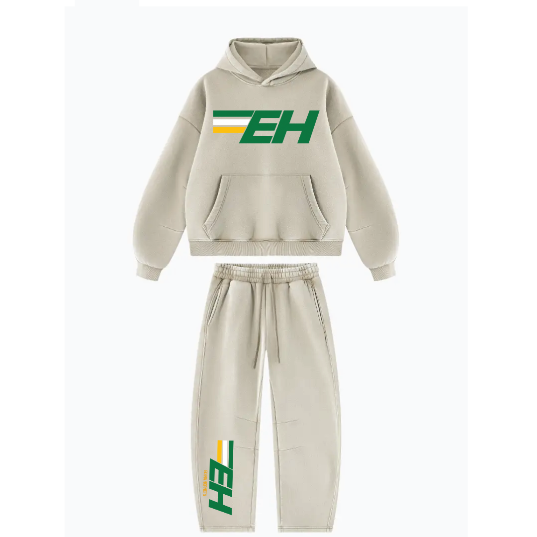 Women's Fall Fleece Sets:Edina Hornets Relaxed Hoodie And Sweatpants
