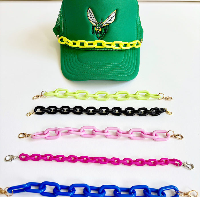 Trucker Hat Colored Chains