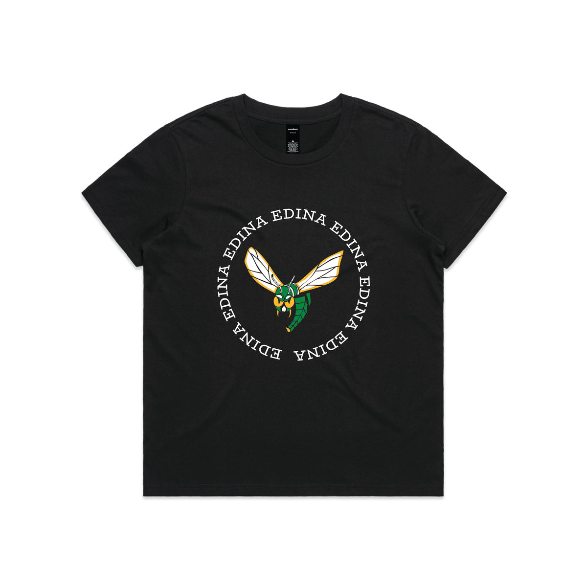 Edina Circle Hornets Black Tee