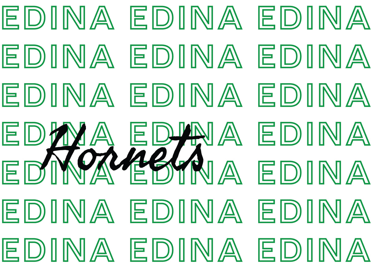 Edina Hornets White  Tee