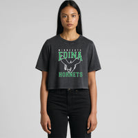 Minnesota Edina Hornets Cropped Tee