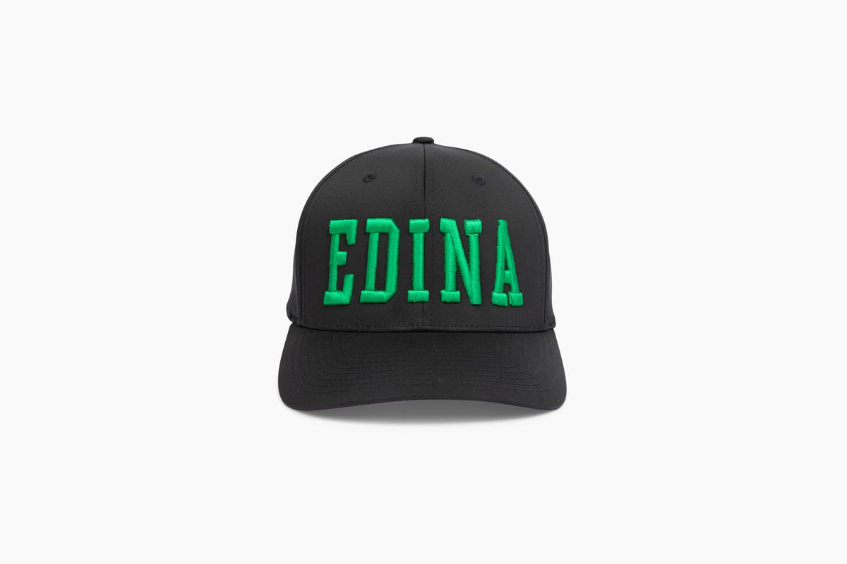 EDINA TACKLE TWILL HAT - BLACK