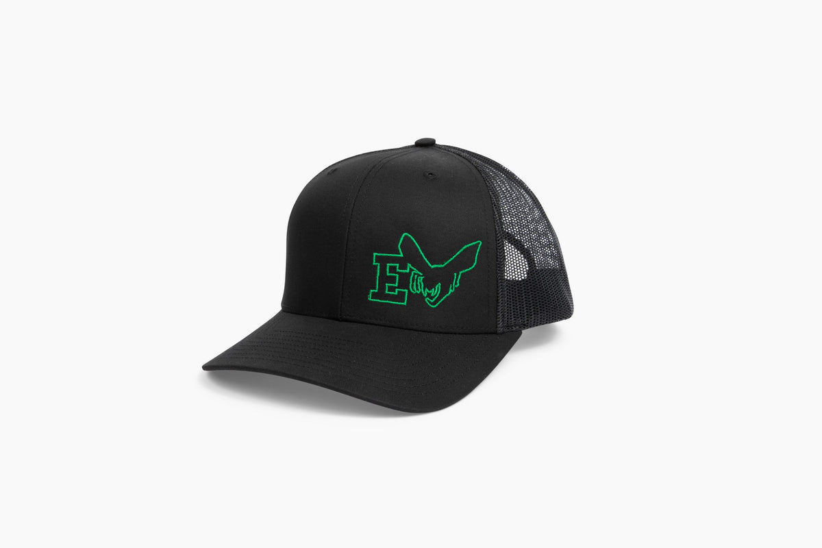 EDINA HORNET TRUCKER HAT - BLACK